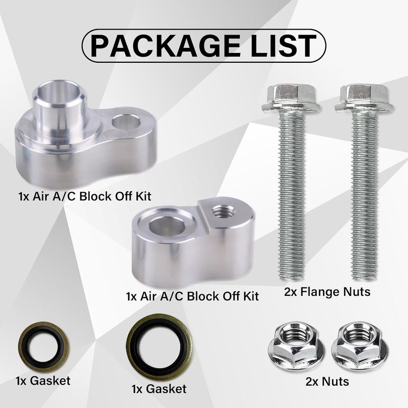 TESHITVLOG Rear AC Block Off Kit, Compatible with 2000-2013 Chevrolet Suburbans/GMC Suburbans 1500 2500 /Yukon Denali XL/Tahoe Cadillac Escalade - Image 5